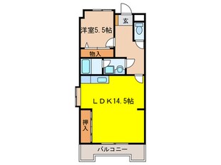 シャイニング２の物件間取画像